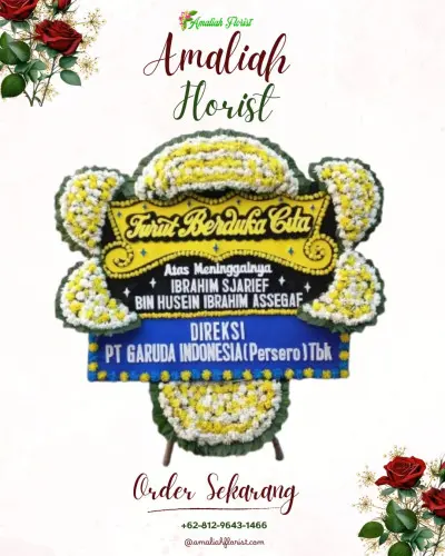 Papan Bunga Duka di Bojongkokosan